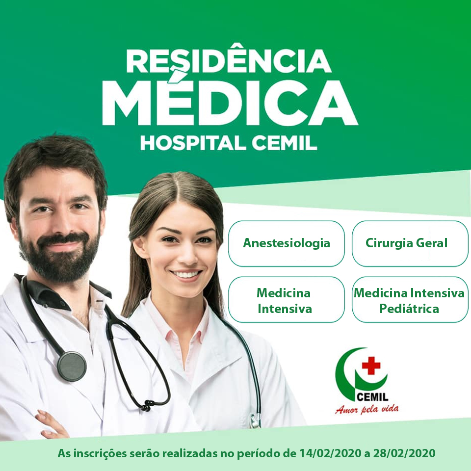 Novos Programas de Residência médica 2020 inscrições abertas.